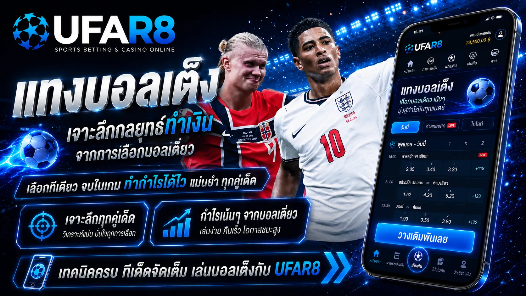 แทงบอลเต็ง